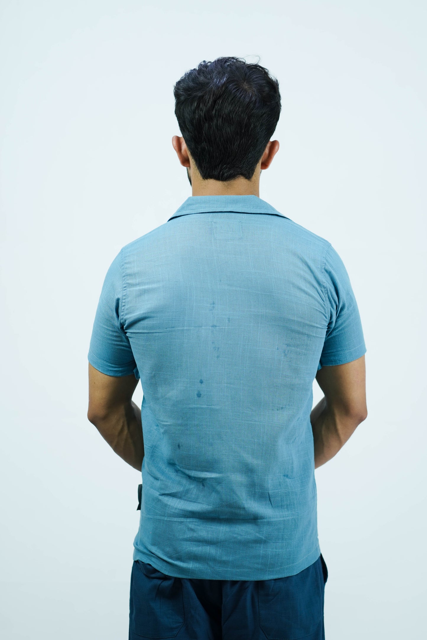 irish linen sky blue