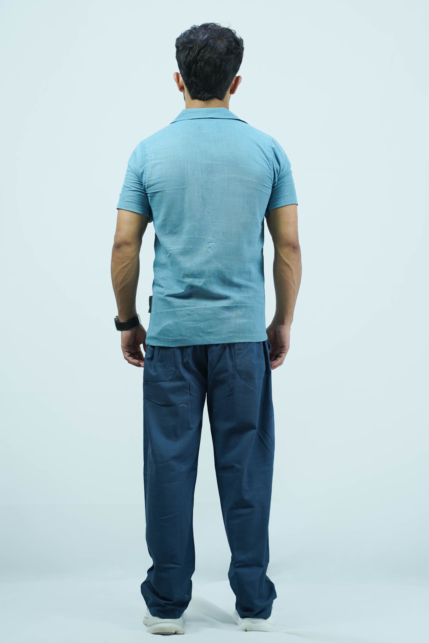 irish linen blue